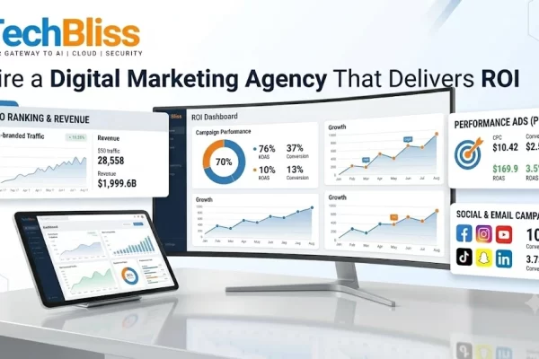 Digital marketing agency delivering ROI through conversion-focused campaigns