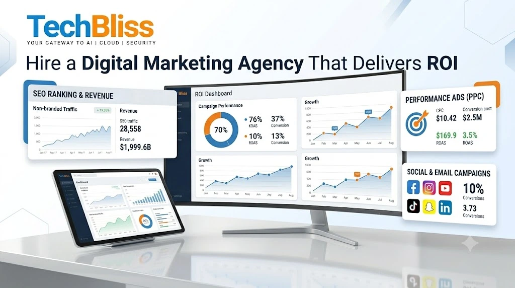 Digital marketing agency delivering ROI through conversion-focused campaigns