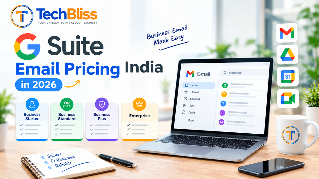 G Suite Email Pricing India in 2026