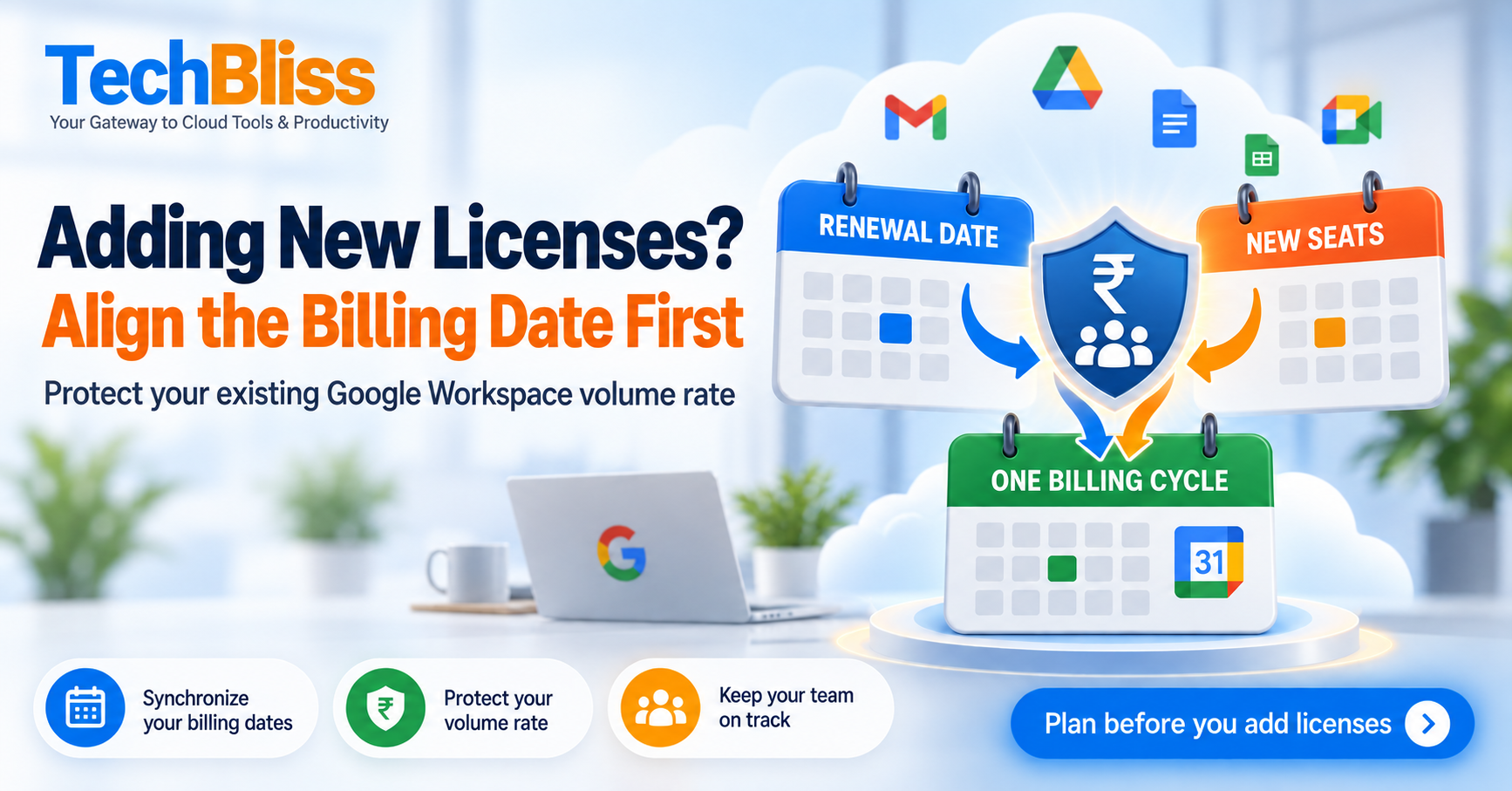Google Workspace Renewal vs Buying New Licenses — What’s Right for You blog image