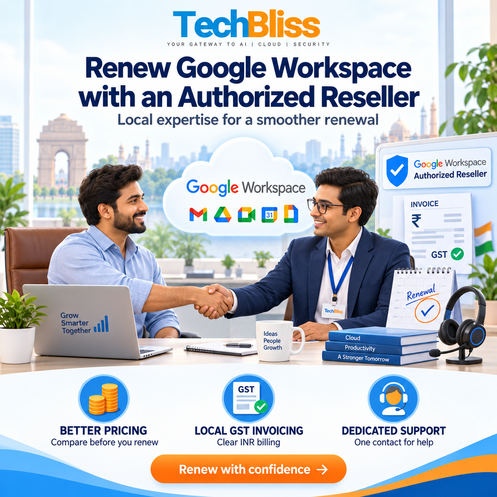 Renew Google Workspace through an authorized reseller