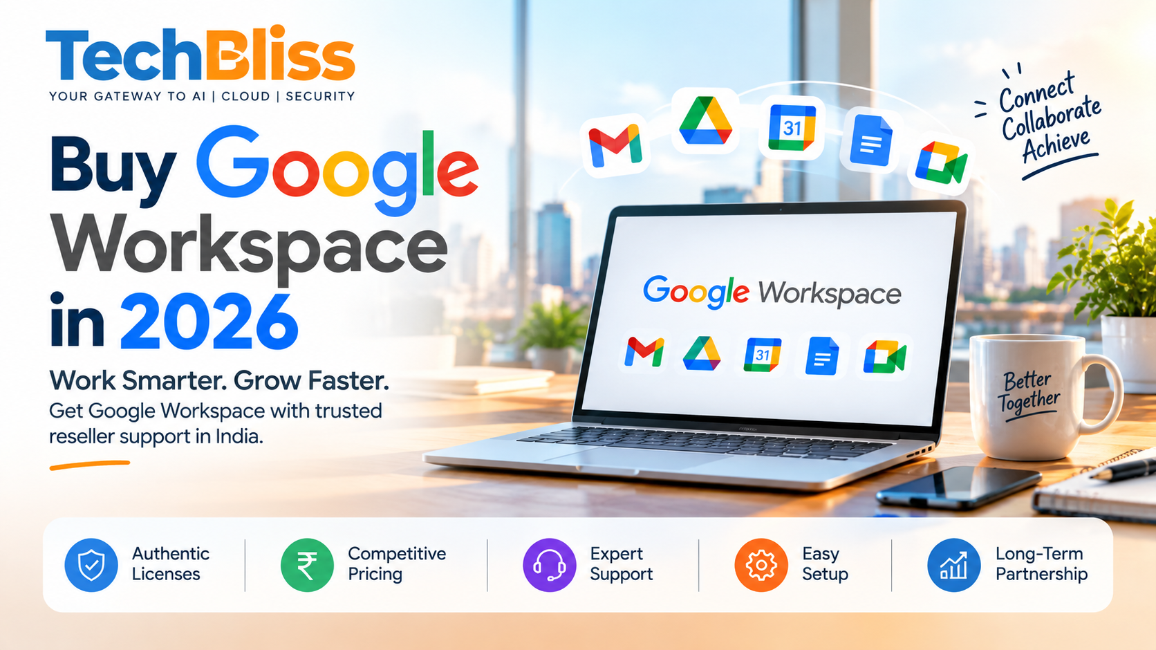 Buy Google Workspace in 2026 from a trusted Google Workspace reseller