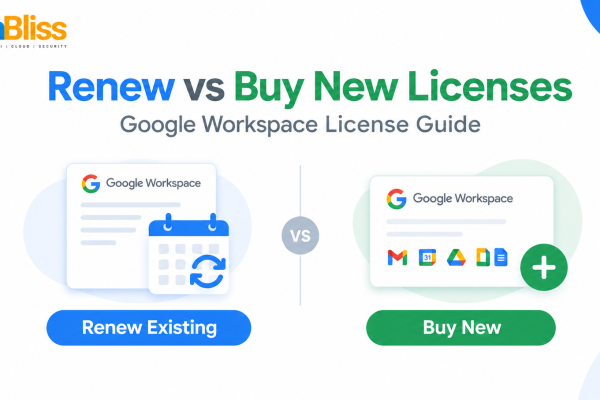 Google Workspace renewal vs buying new licenses comparison for businesses