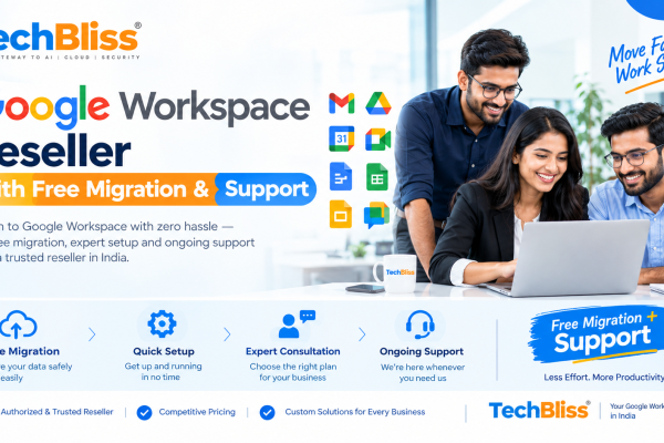 Google Workspace reseller with free migration and business support in India