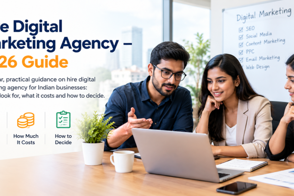 Hire digital marketing agency for business growth in India