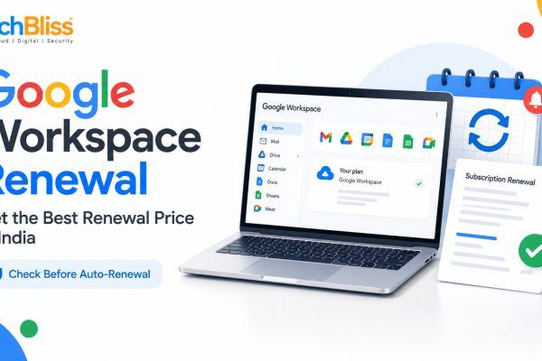 Google Workspace renewal price in India with annual billing and subscription renewal information