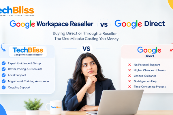Google Workspace reseller vs Google Direct comparison for businesses